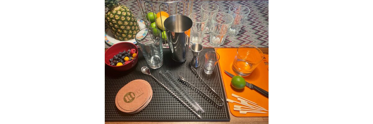 Mise en place - die Vorbereitung beim Cocktail-Mixen - 