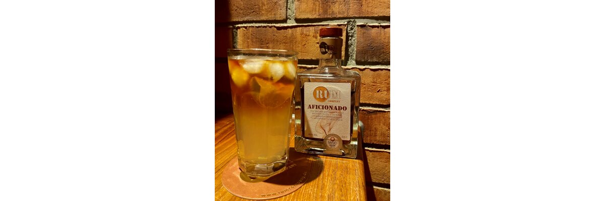 Der berühmte Drink Dark´n Stormy in der Rum Company Version - 