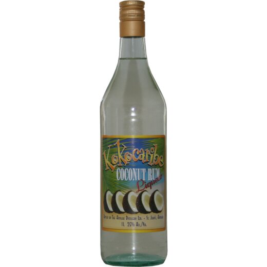 Kokocaribe Coconut Rum Spirituose 1,0l