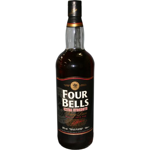 Four Bells Navy Rum 50% 1,0l