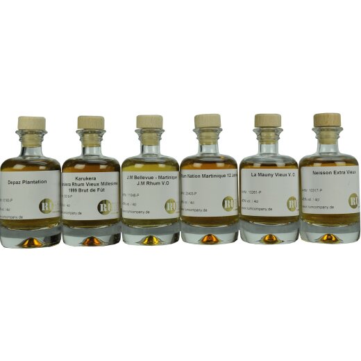 Tasting Rhum Agricole 1 PROBIERER