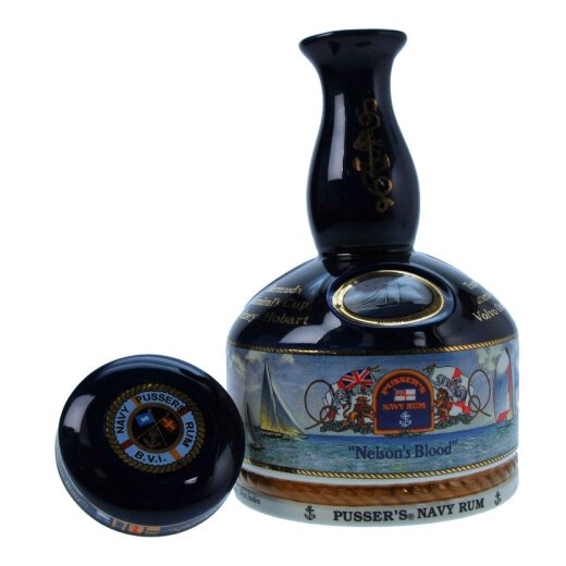 Pusser`s British Navy Rum Yachting Ship`s Decanter