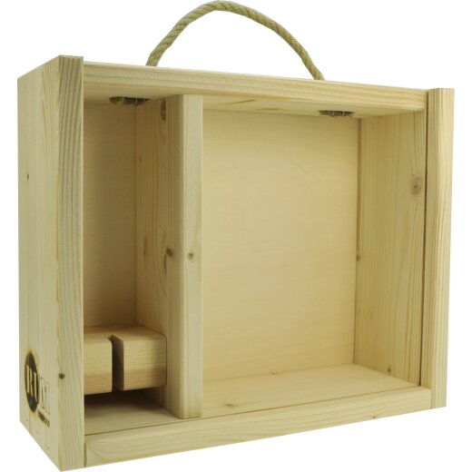 Geschenkbox mit Halterung für 1 Glas