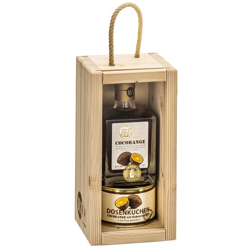 Geschenkbox für eine Flasche 0,7l Rum Company Rum