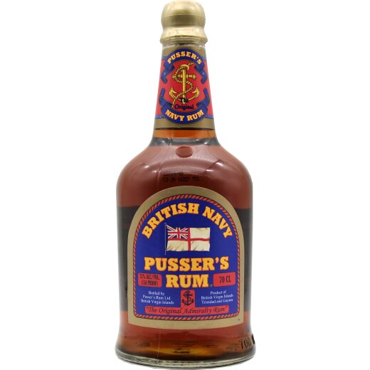 Pussers British Navy Overproof Rum