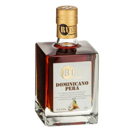 Dominicano Pera Birnenfass Finish, 0,5 l