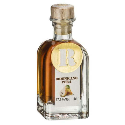 Dominicano Pera Birnenfass Finish/ 4 Cl Probierfläschchen