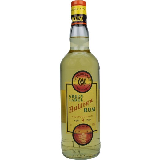 Cadenhead Green Label Haitian Rum 9 Jahre