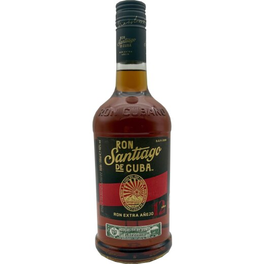 Santiago de Cuba Extra Anejo 12 Anos