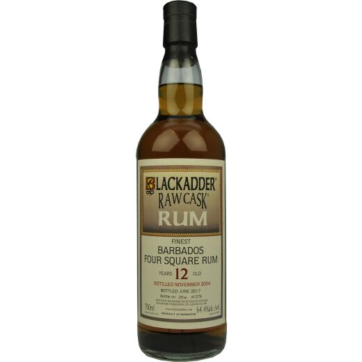 Blackadder Raw Cask Barbados Rum 12 YO