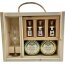 Rum Company Geschenkset mit Dosenkuchen und 4 Cl Probierfläschchen