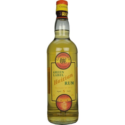 Cadenhead Green Label Haitian Rum 5 Jahre