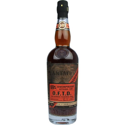 Plantation Rum O.F.T.D Overproof Artisanal Rum