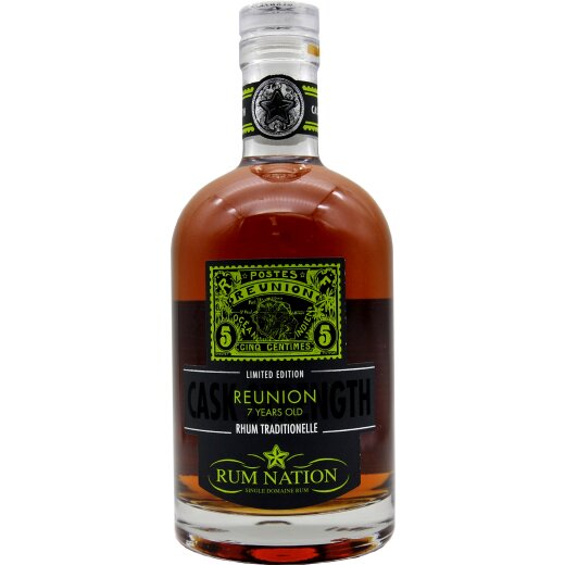 Rum Nation Reunion 7 Jahre Cask Strength Edition