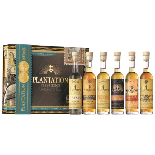 Plantation Rum Experience  Box 6 x 0,1 L