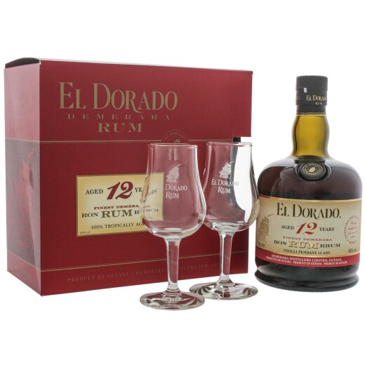 El Dorado 12 Jahre "Geschenkset"