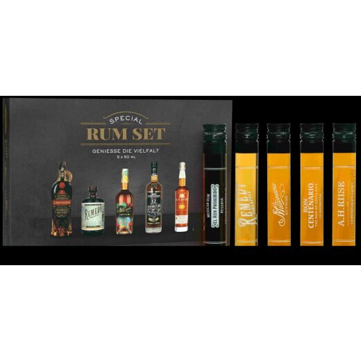 Rum Tasting Box Special /  5x50 ml