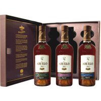 Abuelo 15YO Cask Finish Collection Triple Pack 3x0,2L