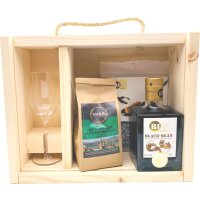 Rum Company Geschenkset Black Bean 0,5 L + Kaffee +...