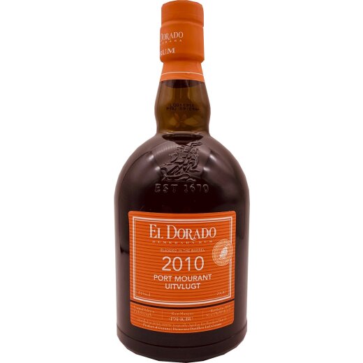 El Dorado Rum Blended in the Barrel 2010/2019 Port Mourant Uitvlugt Diamond