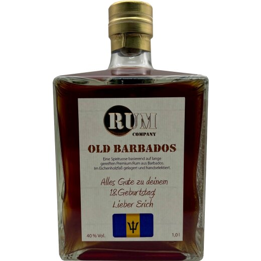 Old Barbados Geschenkflasche 1,0 l