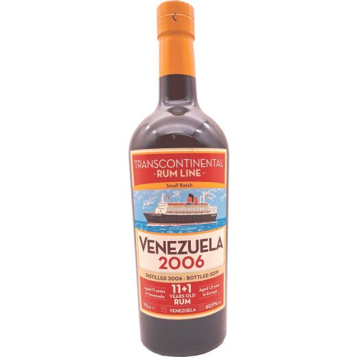 Transcontinental Rum Line Venezuela Rum 2006/ 11+1 Years Old