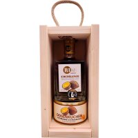 Rum Company Geschenkbox Cocorange 0,5 l + Dosenkuchen