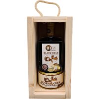 Rum Company Geschenkbox Black Bean 0,5 l + Dosenkuchen