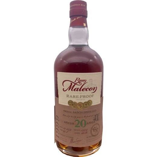 Rum Malecon Rare Proof 20 YO