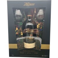 Zacapa 23 Geschenkverpackung mit Gläsern