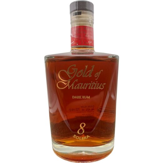 Gold of Mauritius Dark Rum  Solera 8