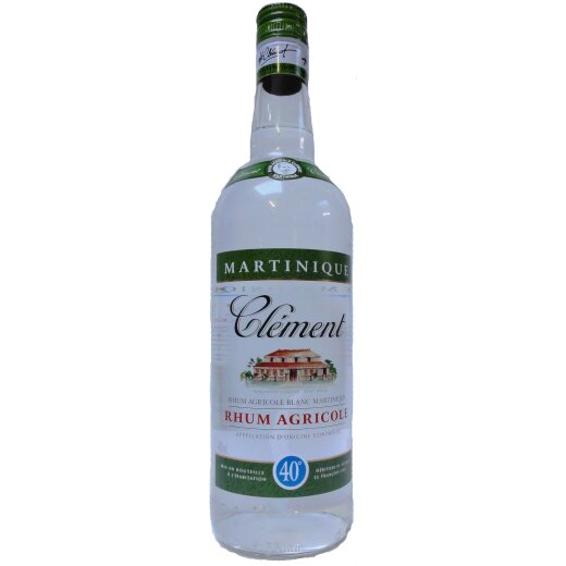CLÉMENT RHUM AGRICOLE BLANC 1,0 L