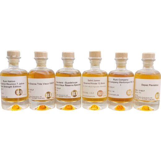 Tasting Rhum Agricole / 4 cl Probierfläschchen