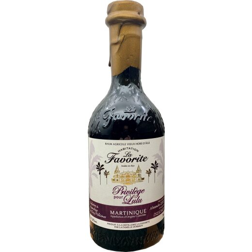 La Favorite Rhum Agricole Vieux Privilege pour Lulu