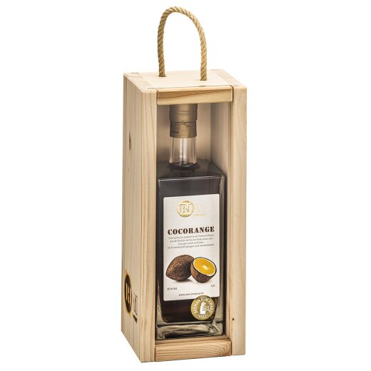 Geschenkbox für Flasche 1,0 l Rum Company Rum