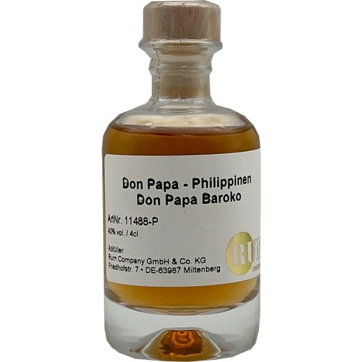 Don Papa Baroko/ 4 cl Probierfläschchen