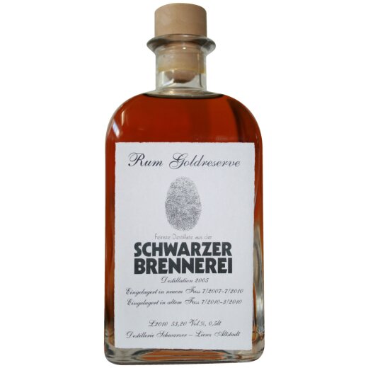 SCHWARZER BRENNEREI RUM GOLDRESERVE