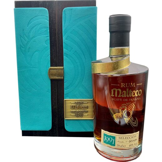 Malteco Seleccion 1991 0,7L Wooden Box