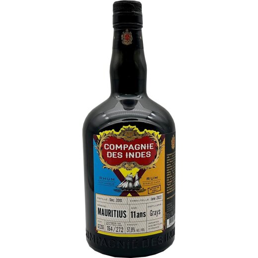 Compagnie des Indes Mauritius Grays Distillery 11y old Single Cask