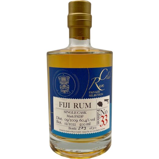 Rum Club Private Selection Ed. 33 Fiji 2009