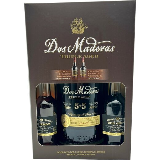 Dos Maderas PX Triple Aged 5+5 + Sherry 2x0,1l