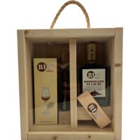 Individuelles Geschenkset 1x 0,5l / 0,7l + Zigarre + Glas