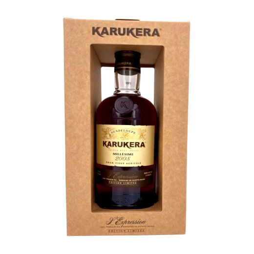 Karukera Rhum Vieux Millesime 2008  L` Expression