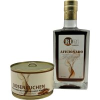 Aficionado + Dosenkuchen mit gerösteten Mandeln und...