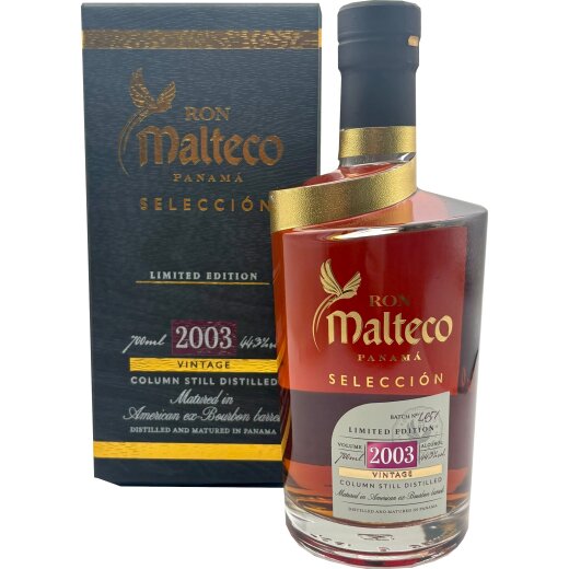 Malteco Seleccion 2003 Limited Edition Batch No. L051