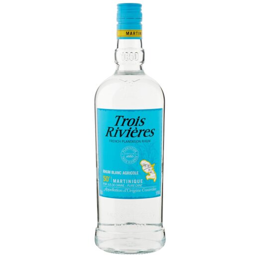 Trois Rivieres Blanc Rum 1,0l 50%