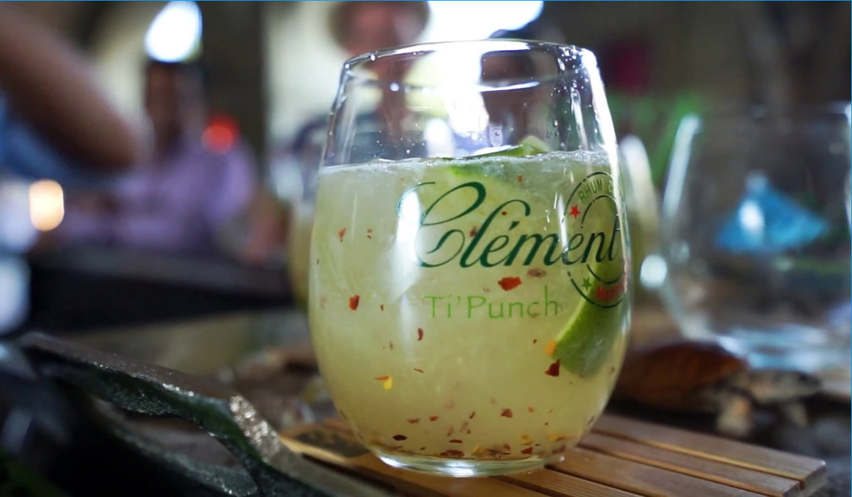 Ti-Punch mit Clement Rum von den Antillen