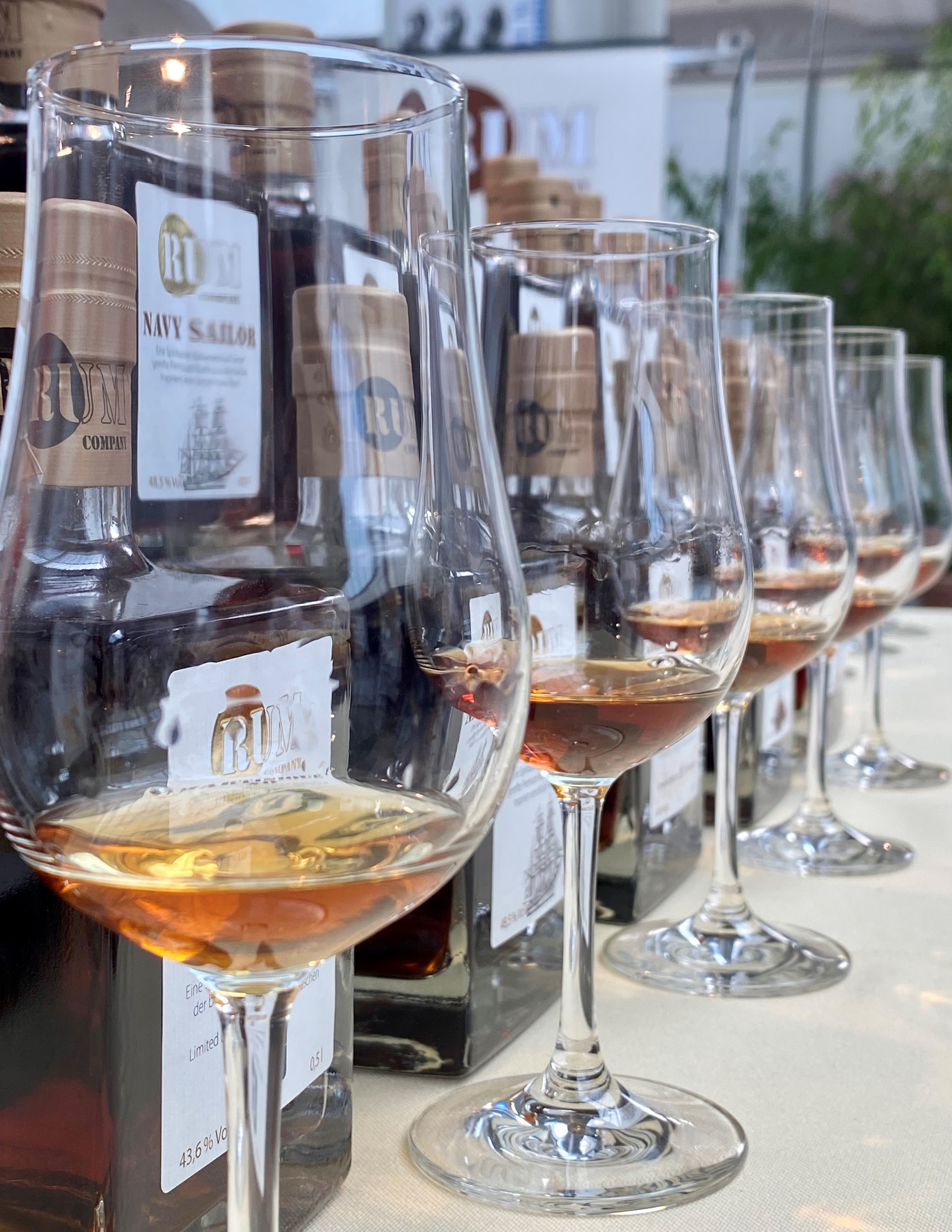 Schnuppergläser in München auf der Finest Spirits 2022