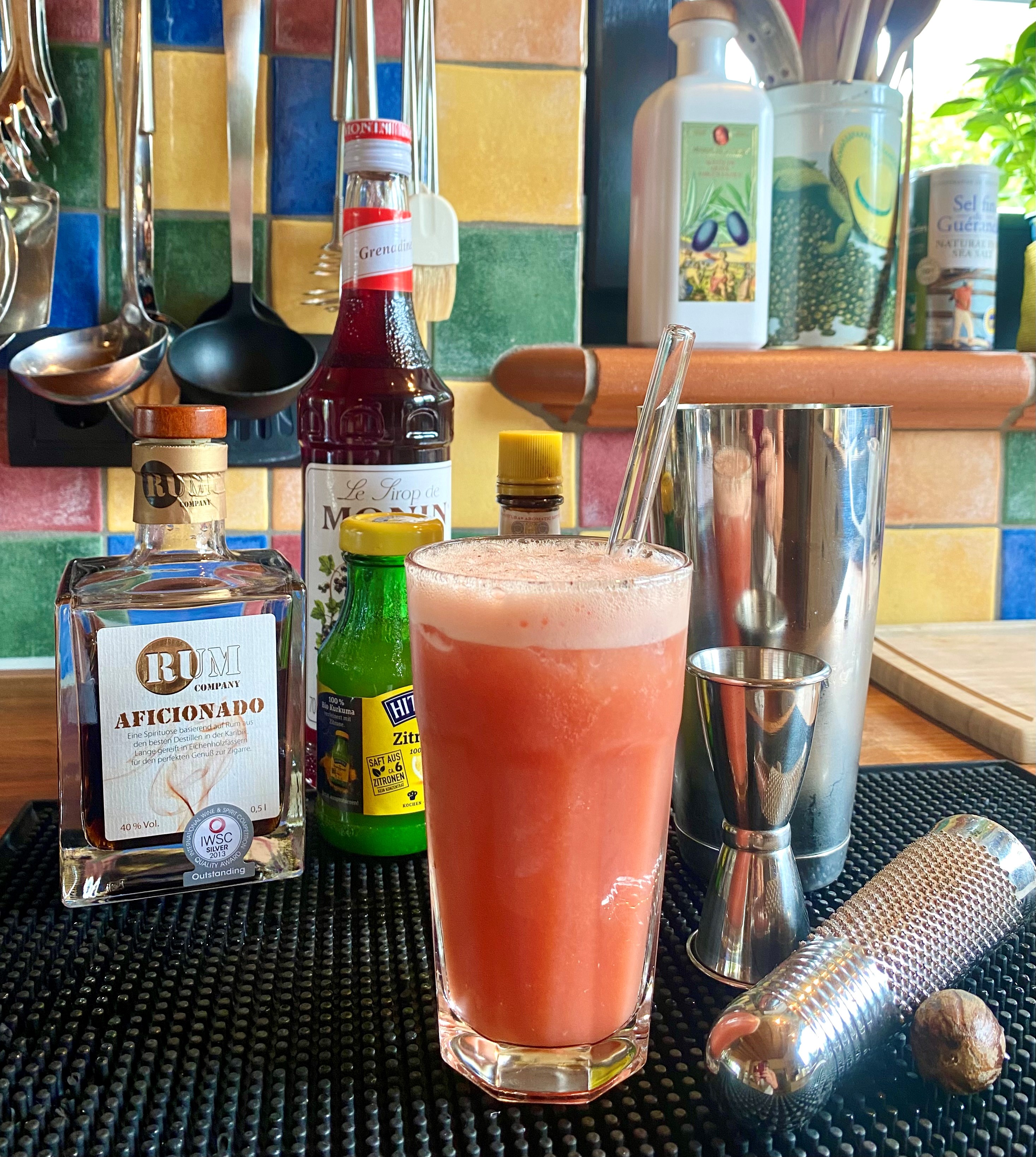 Mit dem Aficionado Rum der Smokers Punch