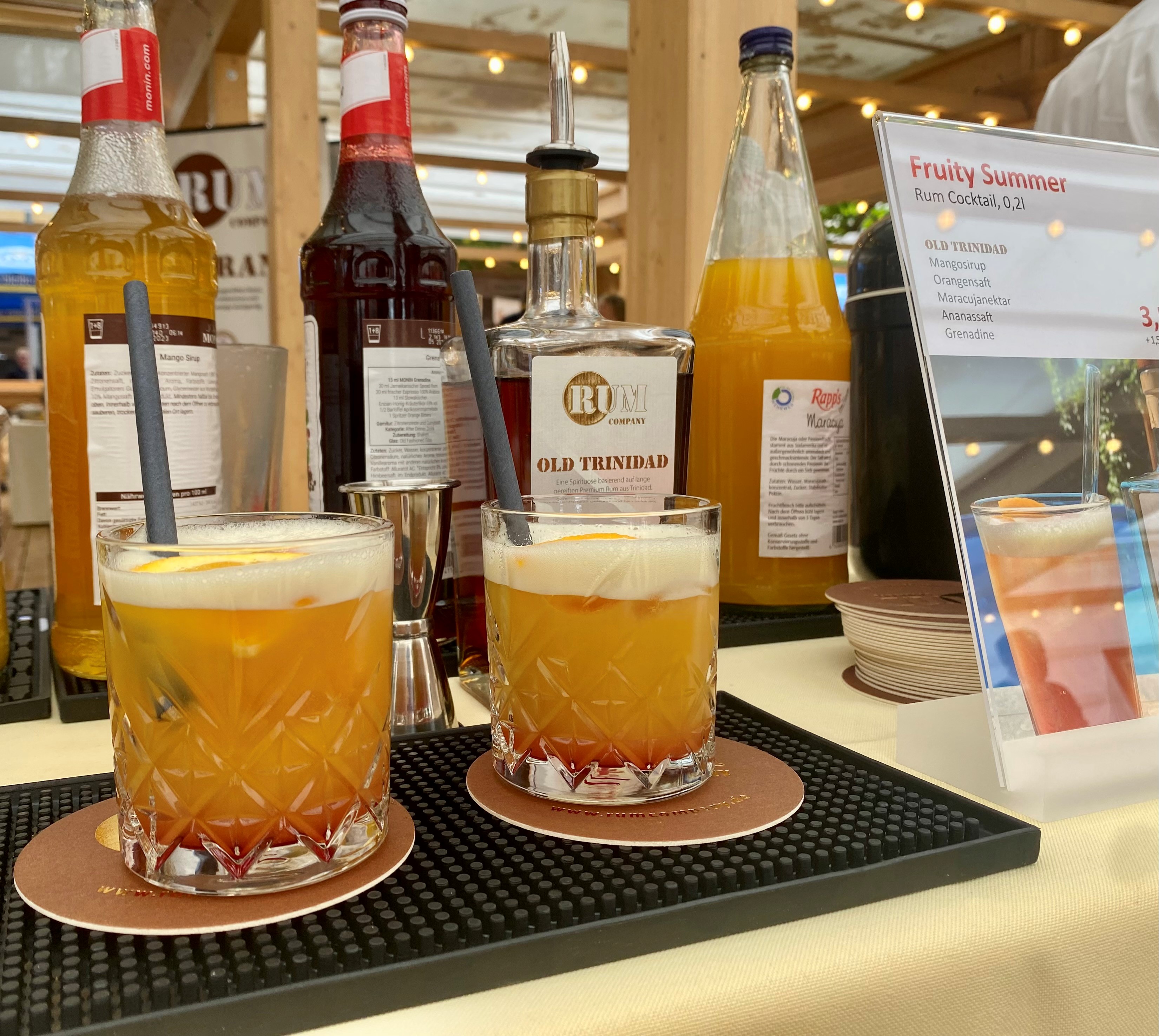 Fruity Summer Drinks in Miltenberg